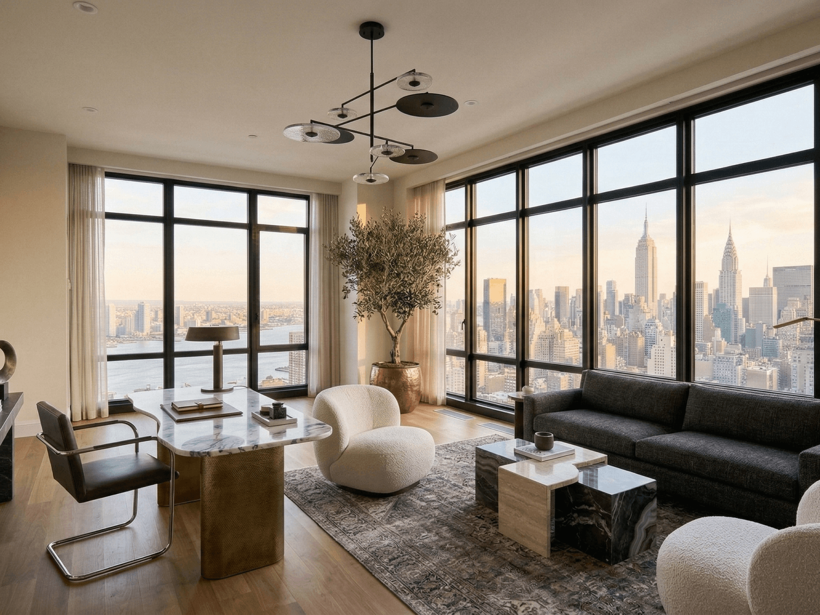 Living & Office staging style