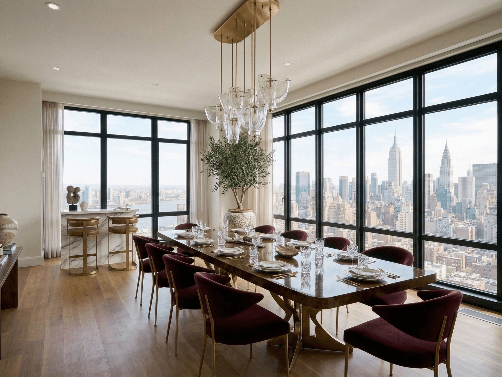 Dining & Bar staging style